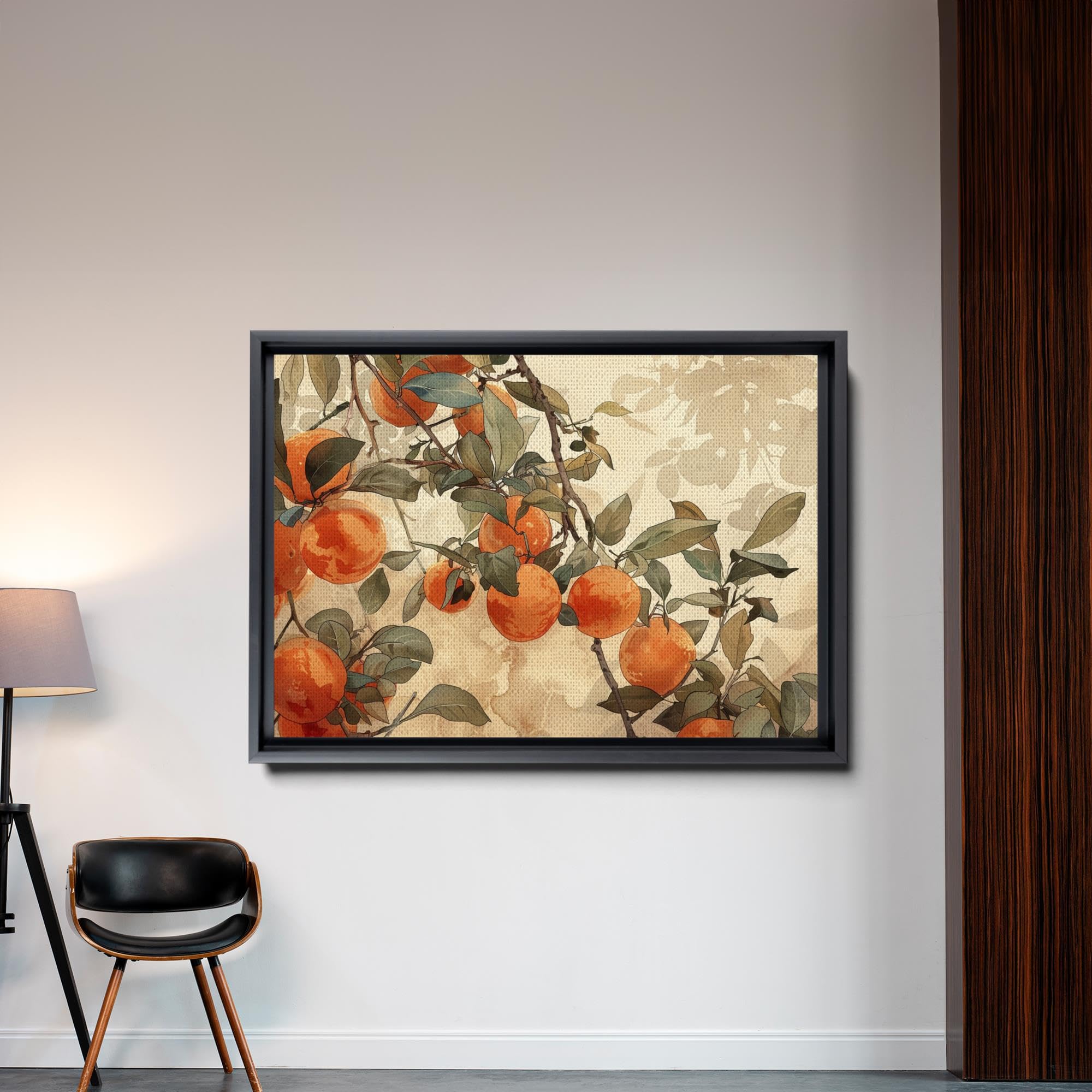 アート写真【A3サイズ】ORANGE JOURNEY（オレンジの旅）木製額入り アート写真【A3サイズ】ORANGE JOURNEY（オレンジの旅）木製額入り